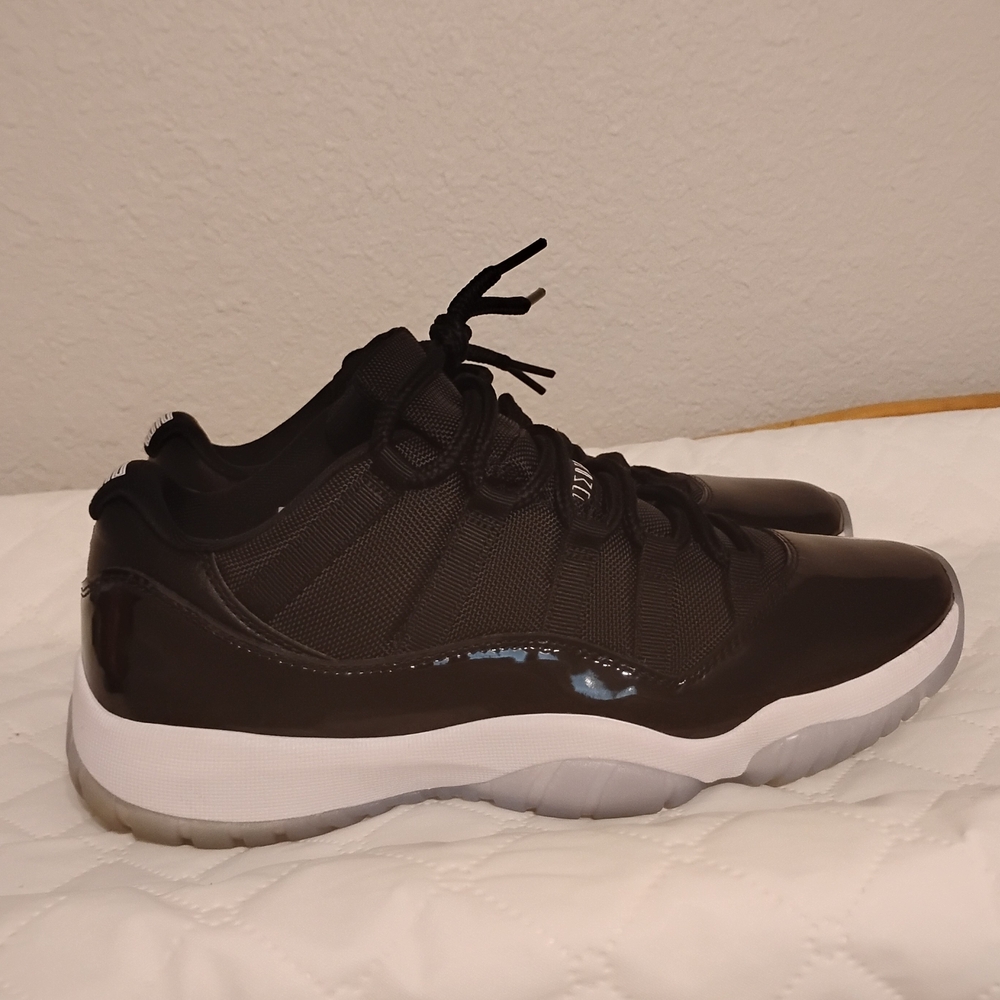 Jordan Black and White Sneakers